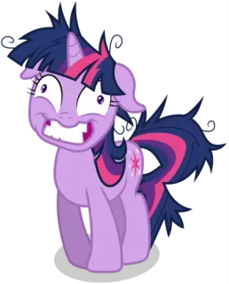 😆 e7524cee Twilight Sparkle My Little Pony ポニー, アニメ, 面白い, マイリトルポニー, トワイライトスパークル, クレイジー telegram sticker