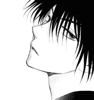 😒 7c066161 Anime, Manga, Rysunek, Portret, Sztuka, Kreskówka, Szkic telegram sticker