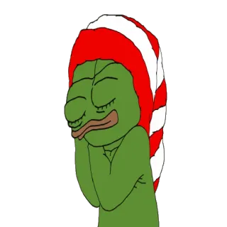 😴 34c76596 Pepe the Frog pepe, rana, meme, internet, cartone animato telegram sticker