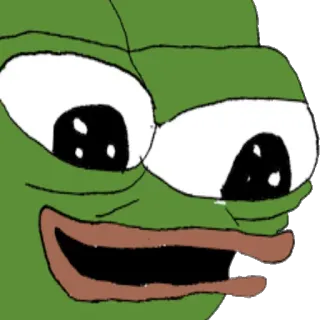 🤤 565a4163 Pepe the Frog Pepe, rana, meme, meme di internet, cartone animato telegram sticker