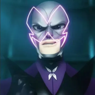 🦋 2c2887ae Hawk Moth Miraculous: Tales of Ladybug & Cat Noir penjahat, superpenjahat, kupu-kupu, topeng, jahat whatsapp sticker