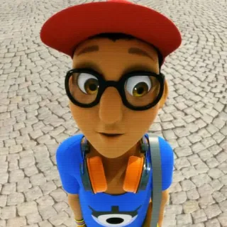 🐢 2d538db0 Nino Lahiffe Miraculous: Tales of Ladybug & Cat Noir kartun, animasi, kacamata, remaja, anak laki-laki whatsapp sticker