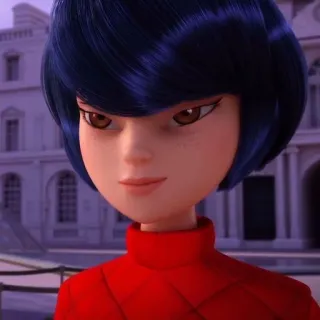 🐉 94a1b57b Kagami Tsurugi Miraculous: Tales of Ladybug & Cat Noir Anime, Kartun, Gadis, Jepang, Miraculous Ladybug whatsapp sticker