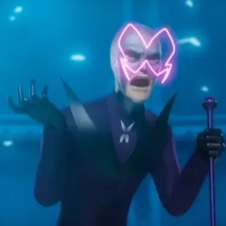 🦋 e1527f1a Hawk Moth Miraculous: Tales of Ladybug & Cat Noir penjahat, miraculous, anime, kartun, supervillain whatsapp sticker