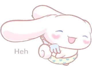 💒 12e2b44e Cinnamoroll Heh cinnamoroll, carino, kawaii, sanrio, cane telegram sticker