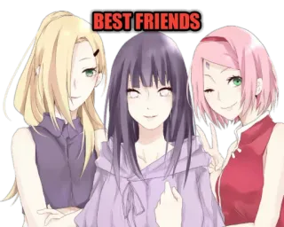 Hinata Hyuuga 1.0 by @HatusuneMiku telegram stickers