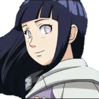 👀 d42477a5 Hinata Hyuga Naruto Аниме, Мультфильм, Персонаж, Хината, Наруто, Фанатское творчество whatsapp sticker