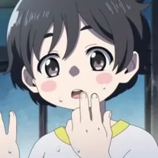 🍛 de351396 Anime, Garçon, Mignon, Personnage, Enfant telegram sticker