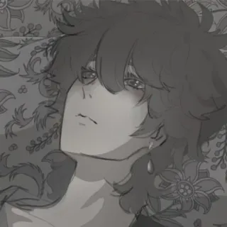 🥢 3003eb3a อนิเมะ, งานศิลปะ, ภาพประกอบ, ภาพเหมือน, ภาพวาด telegram sticker