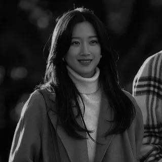 🍯 56bc91e9 kobieta, portret, casual, na dworze, zima, moda telegram sticker