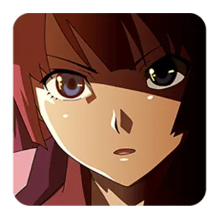 😀 1313c538 anime, ritratto, donna, viso whatsapp sticker