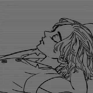 🧸 5ee75933 desenho, perfil, retrato telegram sticker