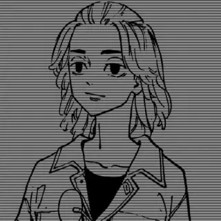 🧸 7e456daf Anime, Mangá, Personagem, Ilustração, Desenho animado telegram sticker