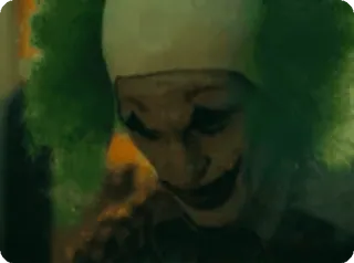 🌟 f9a91588 Joker Payaso, Villano, Crimen, Gotham, DC Comics, Película, Personaje telegram sticker