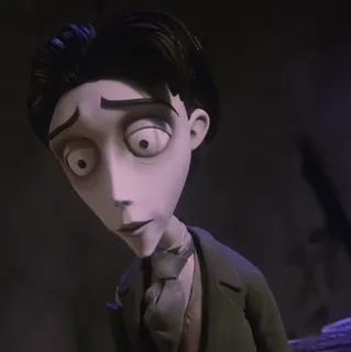 ♣ 7cd0267a Victor Van Dort Corpse Bride Victor Van Dort, Corpse Bride, Tim Burton, Animasi, Gotik, Pernikahan, Film Animasi telegram sticker