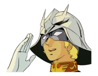 😎 0461add0 Anime, Militer, Hormat, Karakter, Kartun telegram sticker