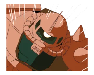 Gundam 0079 + Zeta Gundam telegram stickers