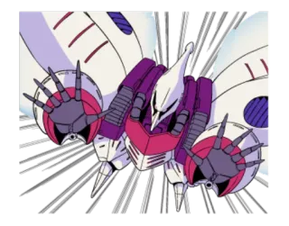 Gundam 0079 + Zeta Gundam telegram stickers