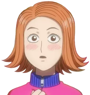 ❤ 2615920e 动漫, 女性, 肖像, 卡通 telegram sticker