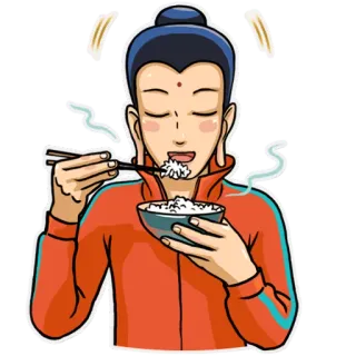 Modern Buddha telegram stickers