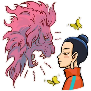 Modern Buddha telegram stickers