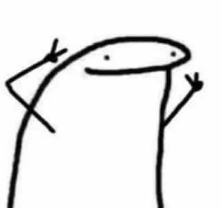 🤝 3a8c755d streepmannetje, vredesteken, cartoon, minimalistisch, tekening, florkofcows telegram sticker