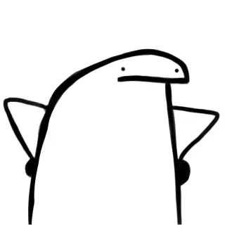 🤝 57940c69 streepmannetje, personage, illustratie, cartoon telegram sticker