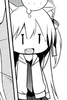 😶 c3629c72 Anime, Garota gato, Mangá, Kawaii, Fofo, Chibi, Personagem telegram sticker