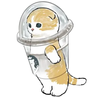 mofu_cats whatsapp stickers