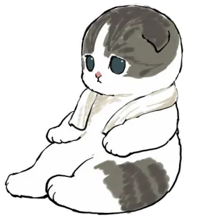 🚿 b5332bbe 고양이, 새끼 고양이, 귀여운, 동물, 애완 동물, 슬픈 telegram sticker