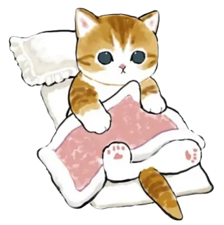 mofu cats ⋆ @tulikettuwu whatsapp stickers