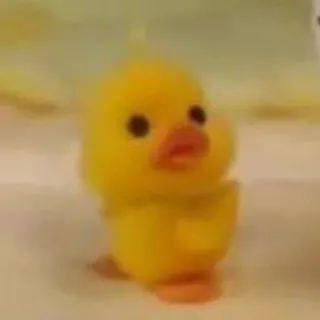 🦆 6edad901 Ente, gelb, Tier, Spielzeug whatsapp sticker