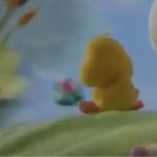 🦆 afee1275 gelb, Ente, Vogel, Baby, süß, Cartoon whatsapp sticker