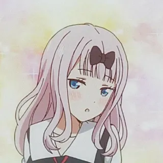 🌸 9497b129 Chika Fujiwara Kaguya-sama: Love Is War Anime, Cartone animato, Chika, Kawaii, Divertente, Kaguya-sama, Carino telegram sticker