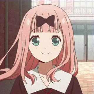 🌸 cff07048 Chika Fujiwara Kaguya-sama: Love Is War Anime, Chika Fujiwara, Kaguya-sama, Love is War, Carino, Ragazza telegram sticker