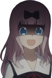 🌸 dac53138 Chika Fujiwara Kaguya-sama: Love Is War Anime, Chika Fujiwara, Kaguya-sama, Love is War, Manga, Divertente telegram sticker