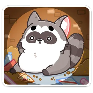 🍕 309776b3 wasbeer, middelvinger, aanstootgevend, onbeschoft, afval, grappig whatsapp sticker