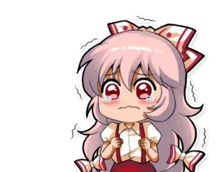 😢 209fa607 anime, crying, sad, kawaii, emotional telegram sticker