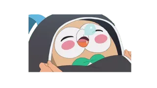 😊 66e06ce1 Rowlet Роулет, Покемон, милый, животное whatsapp sticker