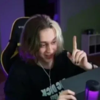 ☝️ 086580e1 BIG DICK persona, uomo, camicia, capelli whatsapp sticker