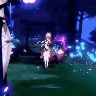 👺 f355e5ee Yae Miko Genshin Impact อนิเมะ, วิดีโอเกม, Genshin Impact, ยาเอะ มิโกะ, ตัวละคร telegram sticker