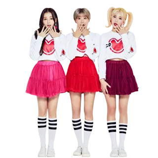 😱 6beea5b3 группа, девушки, поп, kpop, милый, юбки, стиль whatsapp sticker