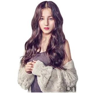 😊 e8528a01 Nancy kpop, певец, знаменитость, женщина, портрет whatsapp sticker
