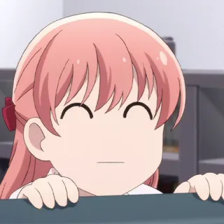 🎀 7fc78a0d anime, cute, girl, cartoon telegram sticker