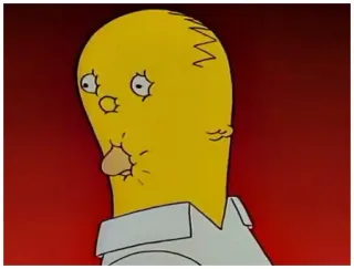 🤖 c6d54a58 Homer Simpson The Simpsons 만화, 웃긴, 유머, 심슨, 호머, 애니메이션 telegram sticker