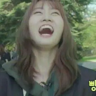 🍑 520a291b 뻥 ผู้หญิง, เอเชีย, ตลก, หน้า, สีหน้า telegram sticker