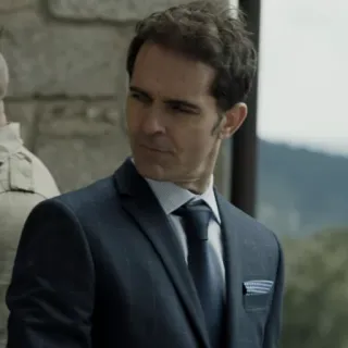 😕 8d0ad1df The Professor Money Heist Профессор, Бумажный дом, La Casa de Papel, персонаж, мужчина, костюм telegram sticker