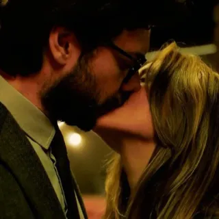 😘 41a6d6ac キス, ロマンス, 愛, カップル, 愛情 whatsapp sticker