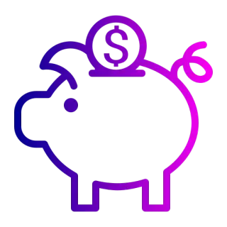 💸 5e771cfe piggy bank, money, coin, savings, finance, investment telegram sticker