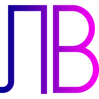 💵 c9b22227 letter B, alphabet, gradient, blue, pink, typography telegram sticker